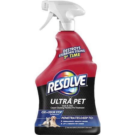 Resolve Stain/Remover Spray, f/Carpet/Upholstery, 32 oz LYW, PK 6 RAC99305CT